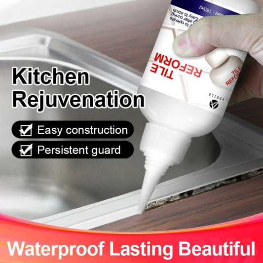 Tile Reform Glue Tiles Gap Filler Agent | Waterproof Grout Sealant Adhesive Adhesive