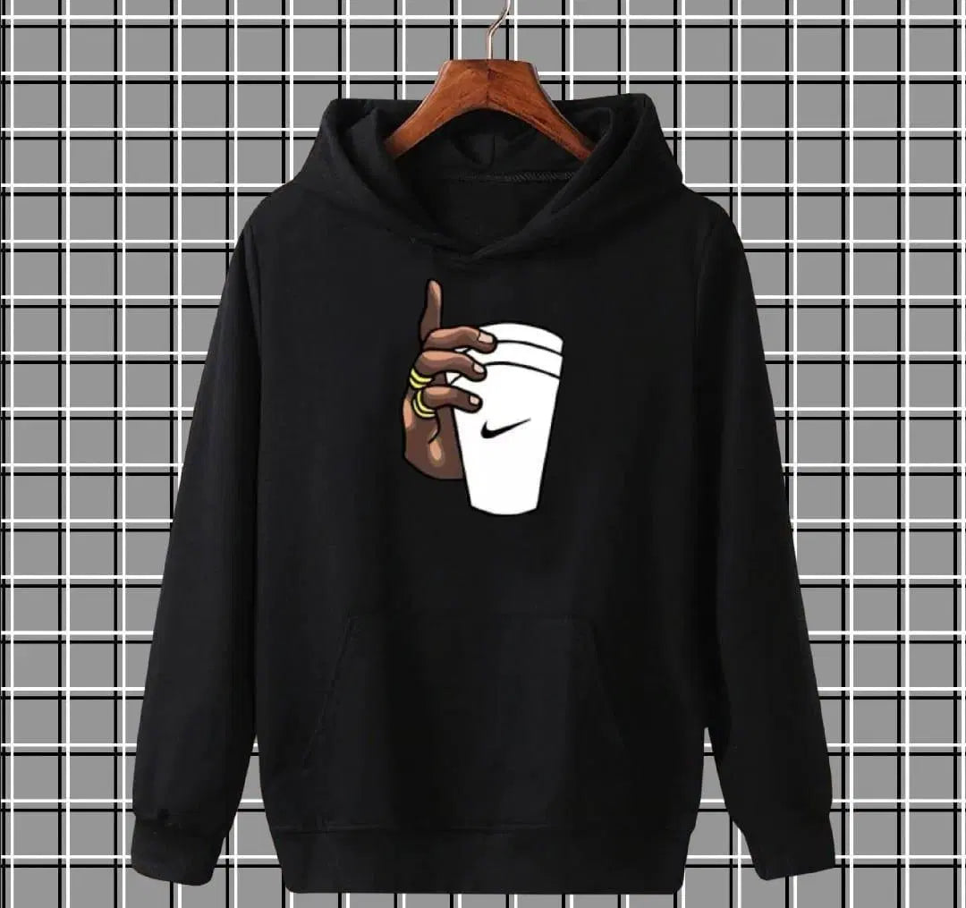 1 Pc Men's Cotton Graphic Sublimation Hoodie