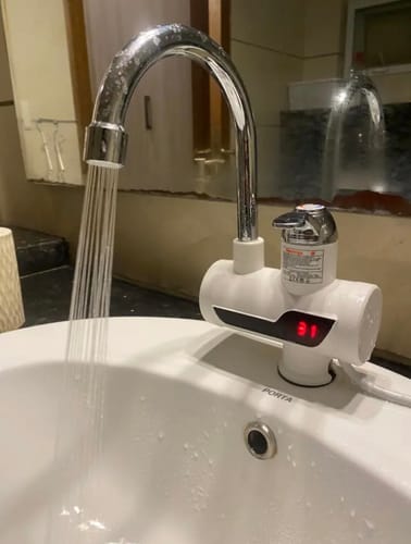 Electric Hot Water Heater Faucet Kitchen Instant Heating Tap Water without Shower