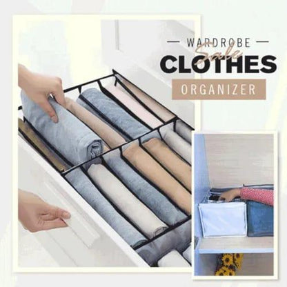 7 Compartment Cloth Storage Organizer