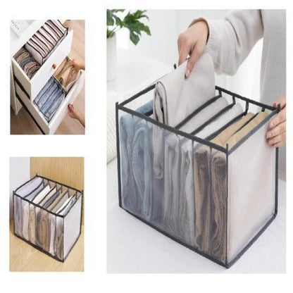 7 Compartment Cloth Storage Organizer