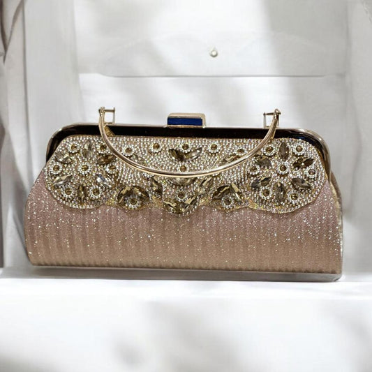 Bridal Embroidered Fancy Clutch