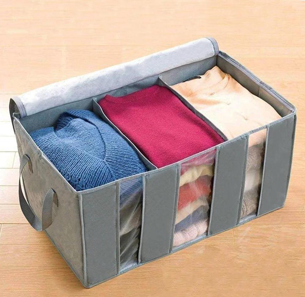 3 Compartment Cloth Storage Organizer