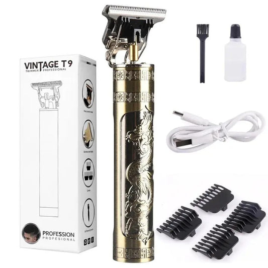 Alloy Body (plastic And Metal Mix Material ) – Vintage T9 Trimmer And Hair Clipper Cutting Machine For Men