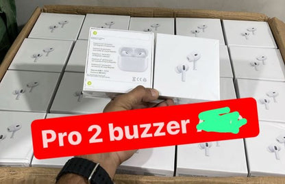 Airpods Pro 2 White Buzzer Working With Landyard Type C