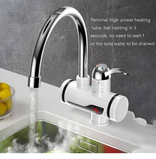 Electric Hot Water Heater Faucet Kitchen Instant Heating Tap Water without Shower